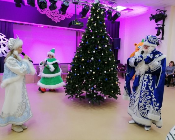 В ДК пос. Новый Ковровского района прошло новогоднее представление для детей с ограниченными возможностями здоровья