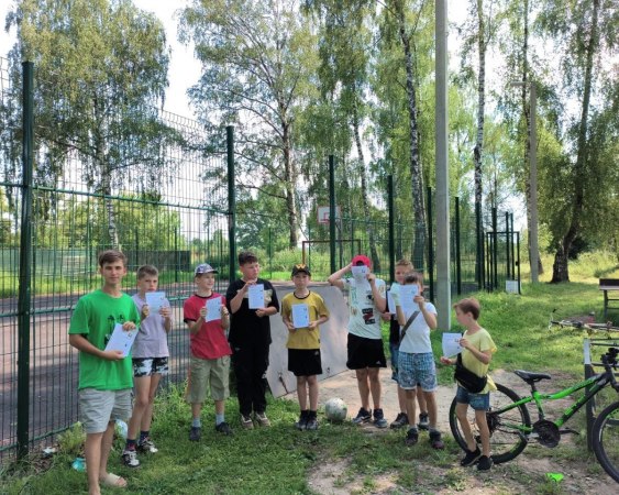 В Доме культуры поселка Гигант прошла акция для детей "Безопасность на дороге"!