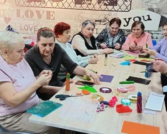 Крещенский вечерок в Первомайском Доме культуры