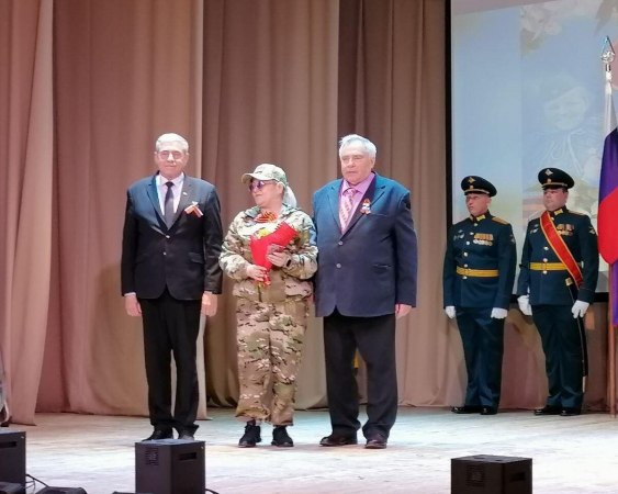 Сегодня в Доме культуры п. Мелехово состоялось торжественное собрание, посвященное 79-летней годовщине со дня окончания Великой Отечественной войны.