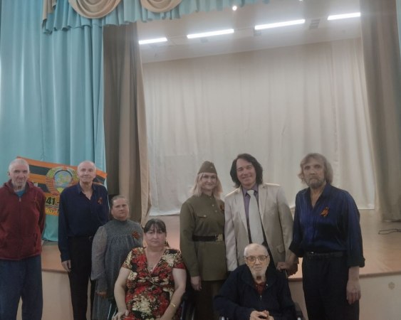 В доме -интернат для престарелых и инвалидов г.Ковров прошла концертная программа с участием солистов Дома культуры п. Первомайский.